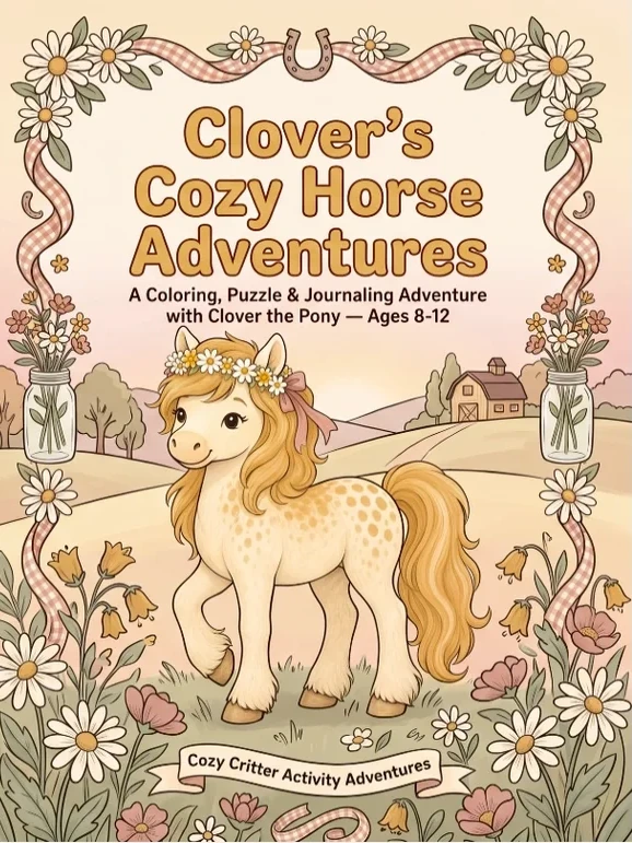 Clover's Cozy Horse Adventures front cover