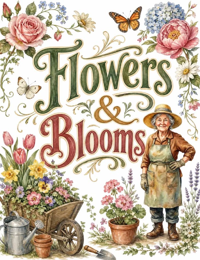 Flowers and Blooms section divider